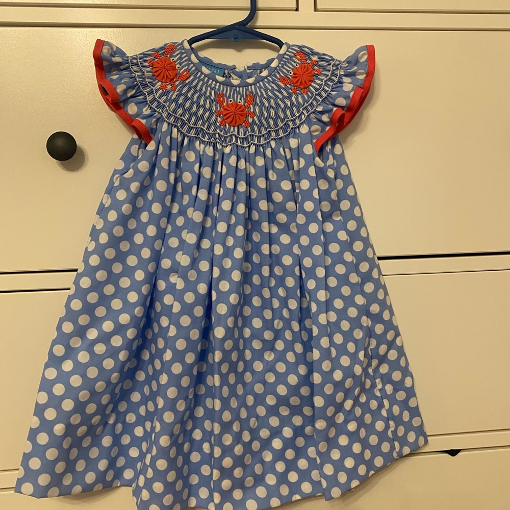 Ana I I hand smocked dress 18months